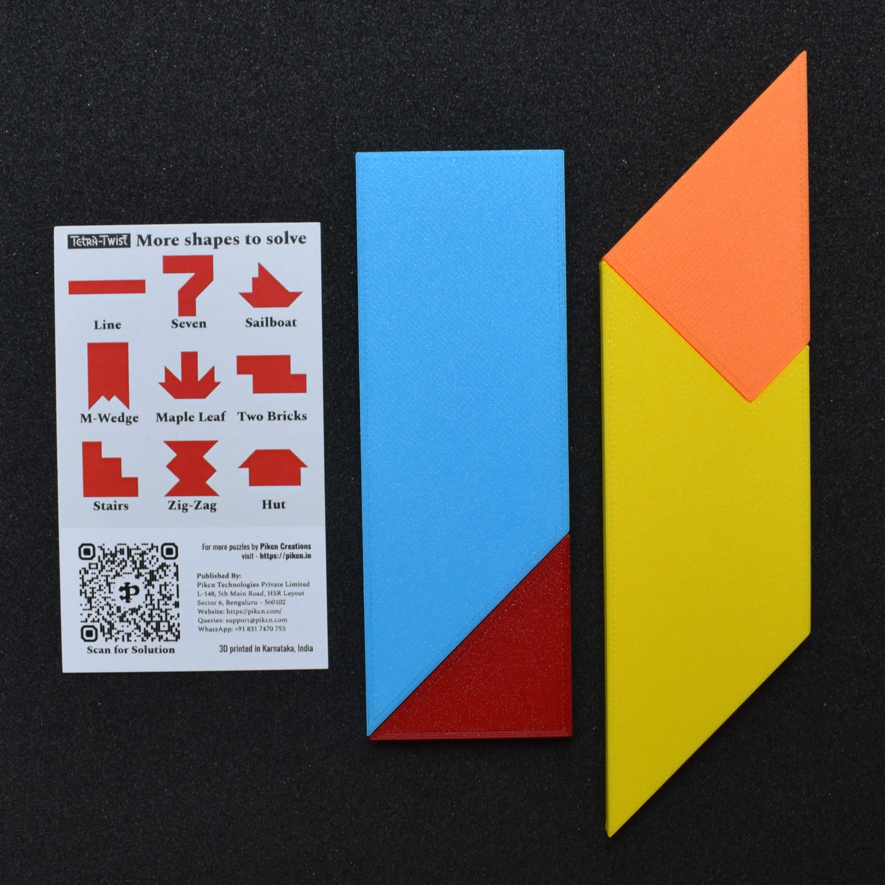 Tetra-Twist Puzzle Product Image 2